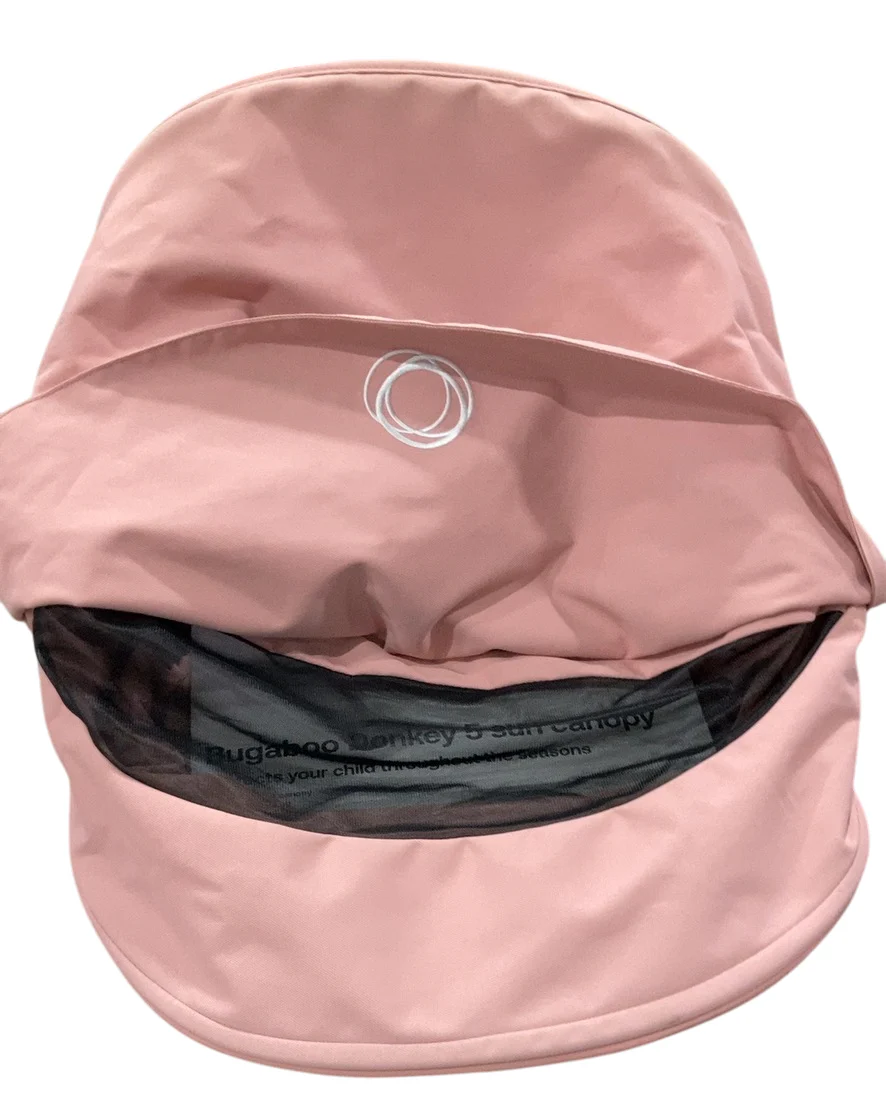 Bugaboo Donkey 5 Sun Canopy, Morning Pink - Image 2