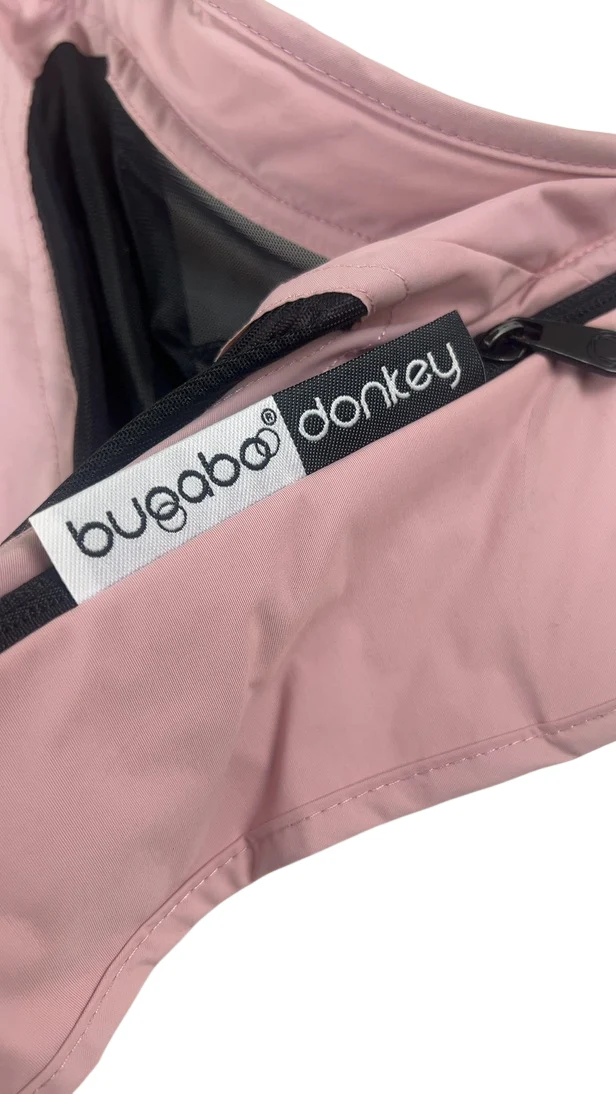 Bugaboo Donkey Breezy Sun Canopy, Soft Pink - Image 5