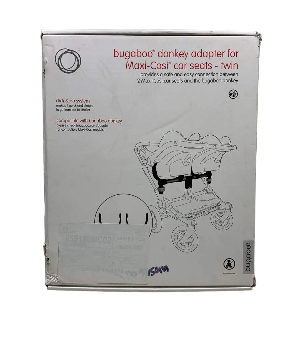 Bugaboo Donkey Twin Adapter for Turtle/Maxi Cosi Car Seats - Image 3