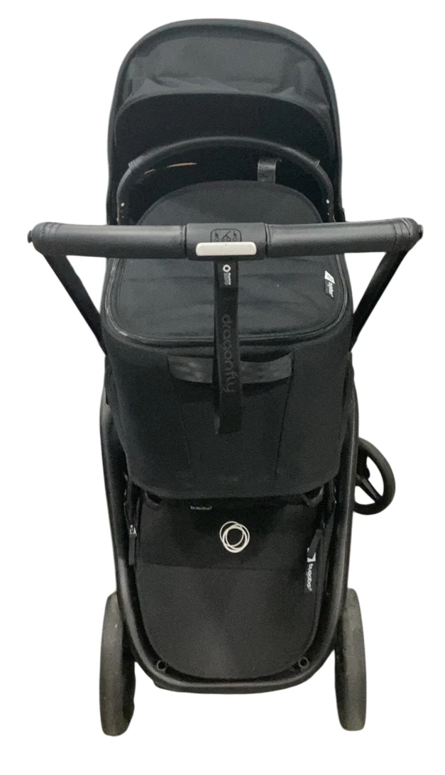 Bugaboo Dragonfly Bassinet and Seat Stroller, 2025, Black, Midnight Black, Midnight Black - Image 4