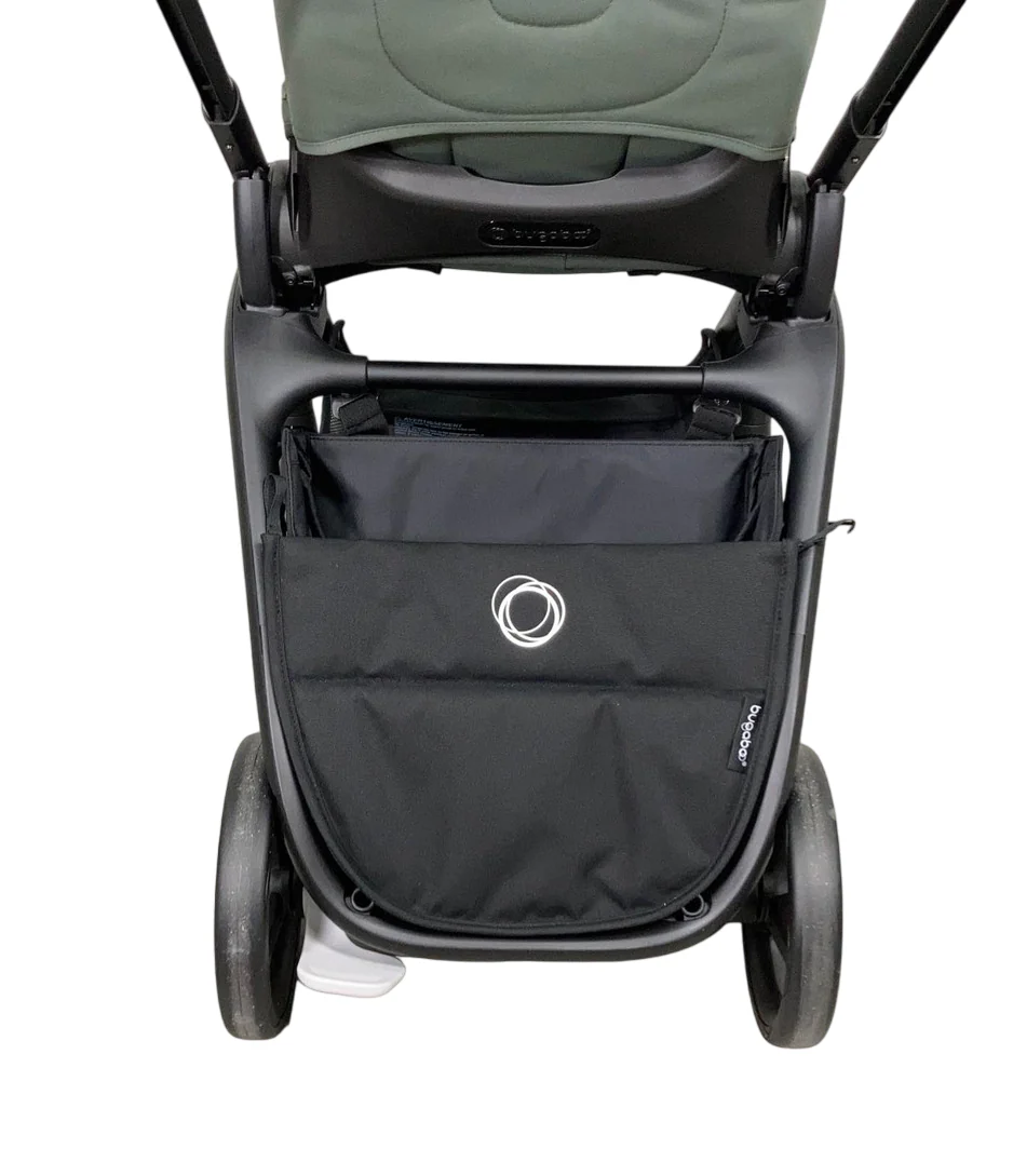 Bugaboo Dragonfly Stroller, 2023, Black, Forest Green, Forest Green - Image 6