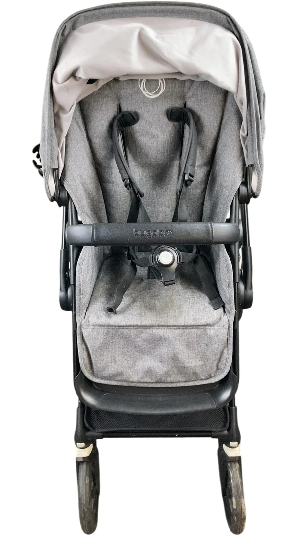 Bugaboo Fox 2 Stroller, Grey Melange, Grey Melange, Black Frame - Image 9