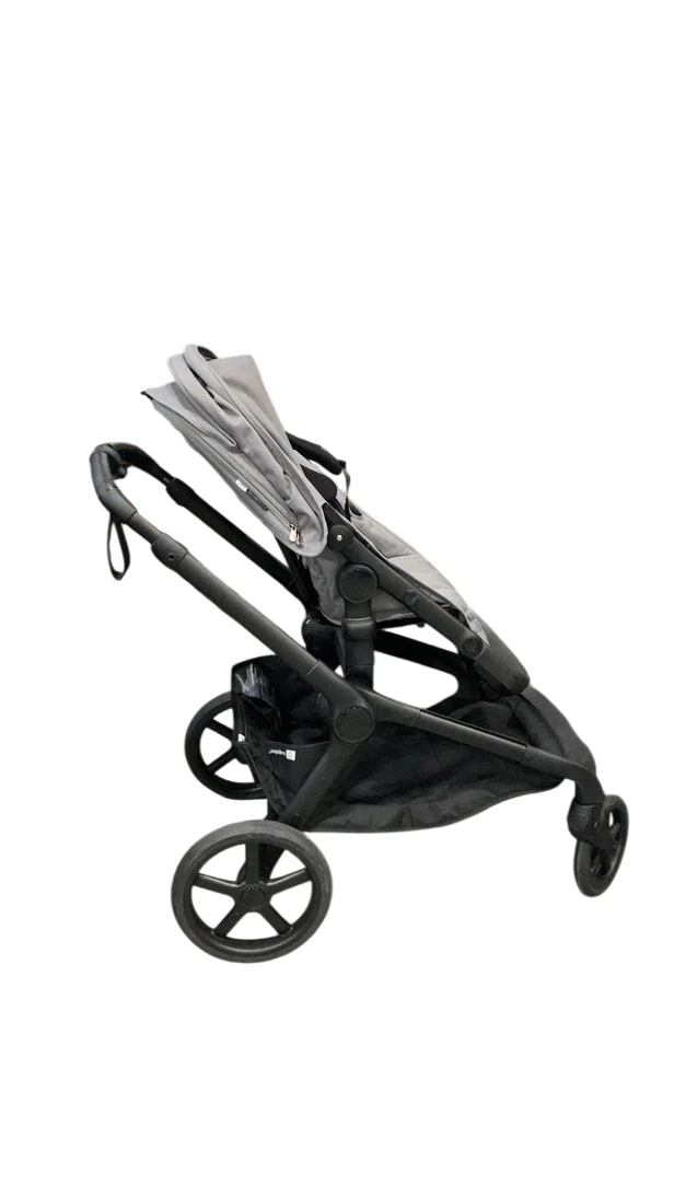 Bugaboo Kangaroo Single To Double Stroller, Black, 2024, Moon Grey, Moon Grey - Image 2