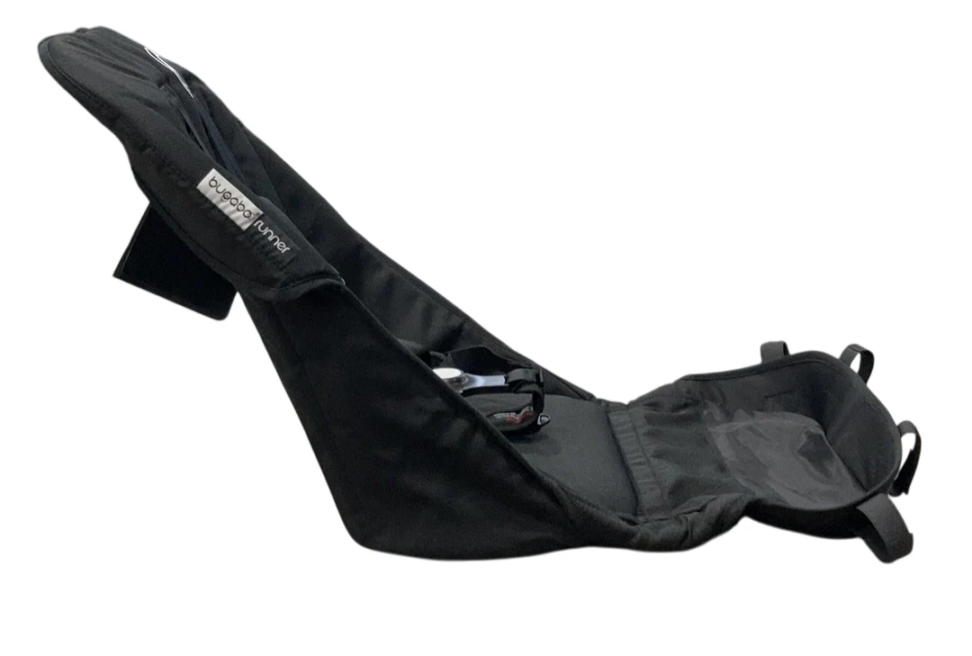 Bugaboo Runner Seat Fabric, Black - Image 2