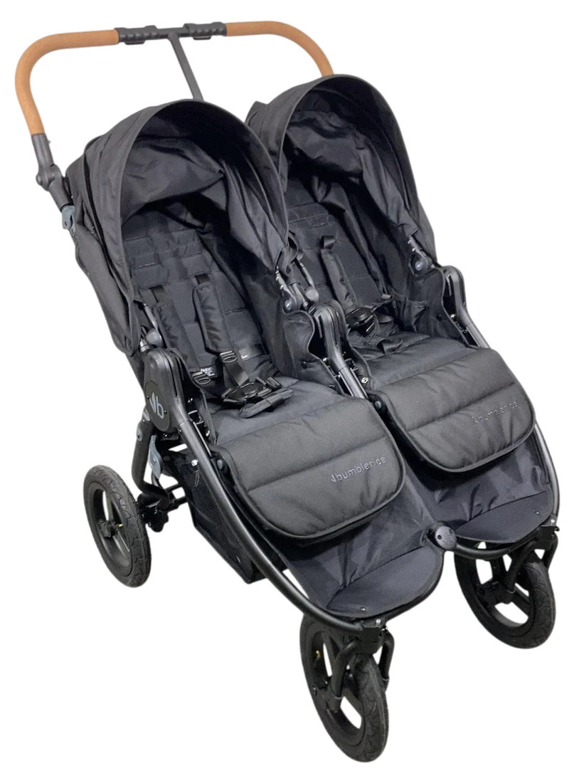 Bumbleride Indie Twin Stroller, 2024, Black - Image 2