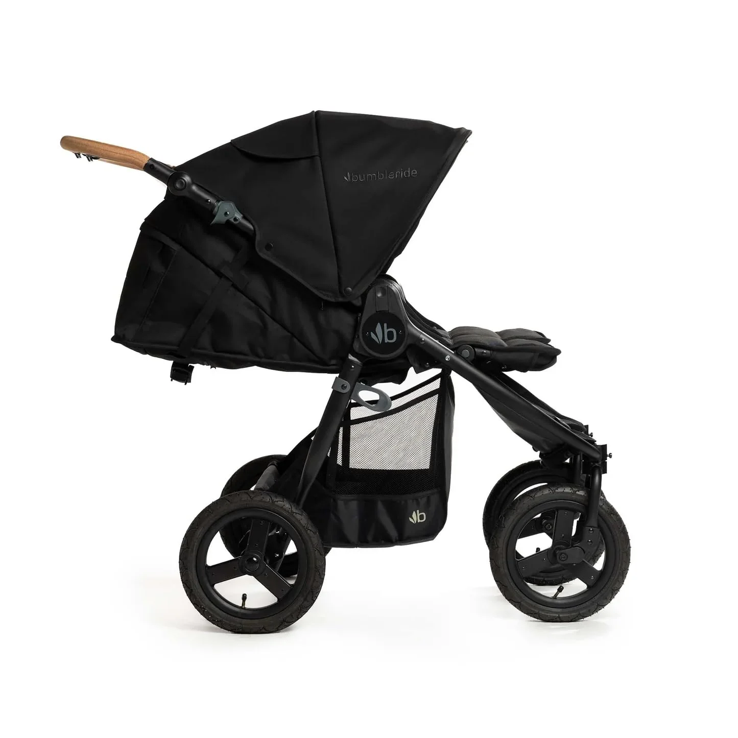 Bumbleride Indie Twin Stroller, Black, 2025 - Image 3