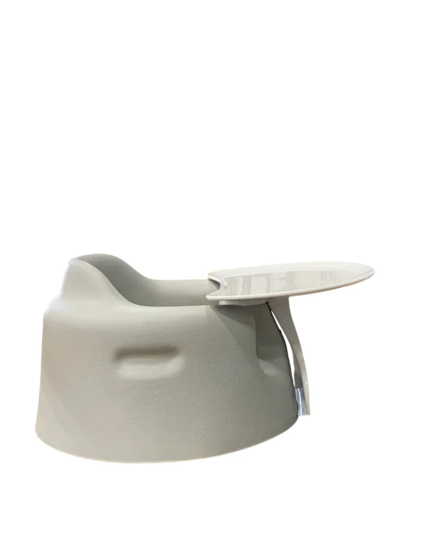 Bumbo Floor Seat With Play Tray, Cool Grey - Image 3