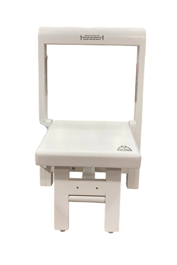 Busy Kids Fold 'N Store Step Stool, White - Image 2