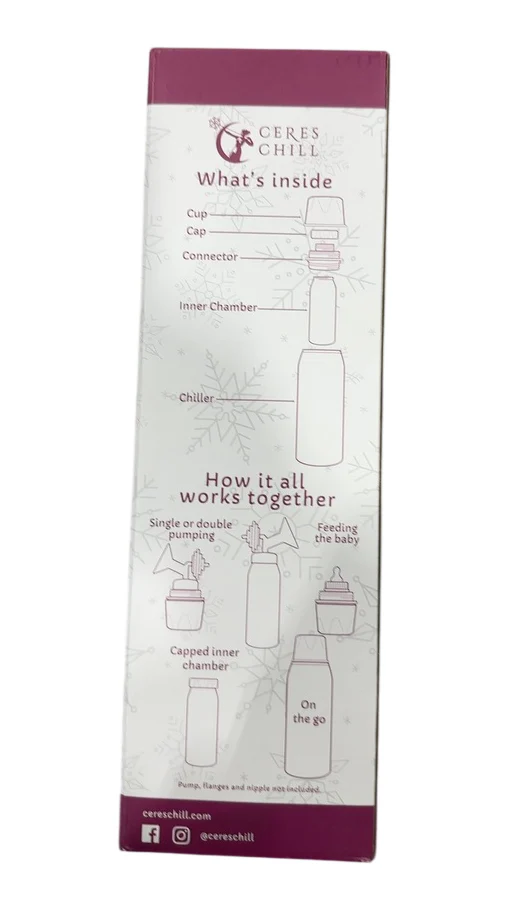 Ceres Chill Legacy Breastmilk Chiller (32oz), Future's So Bright White - Image 3