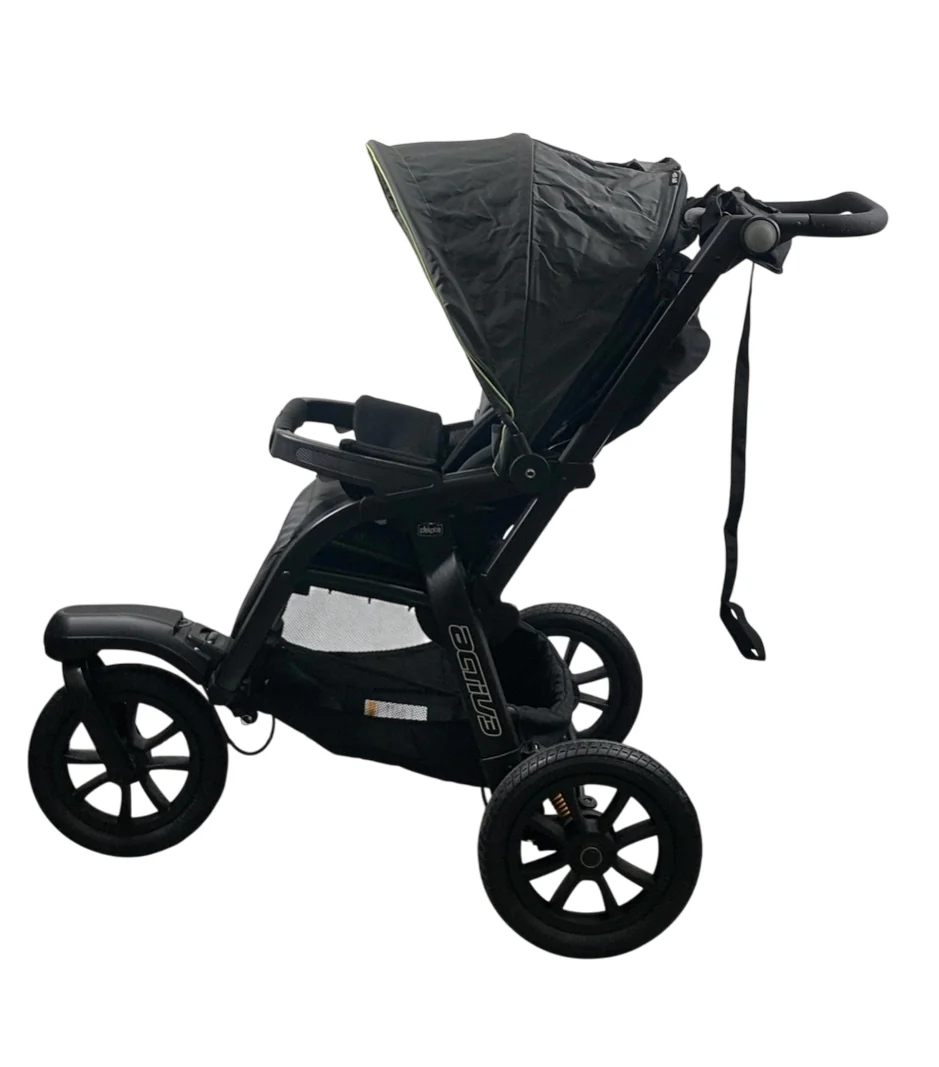 Chicco Activ3 Jogging Stroller Travel System, 2024, Solar - Image 4