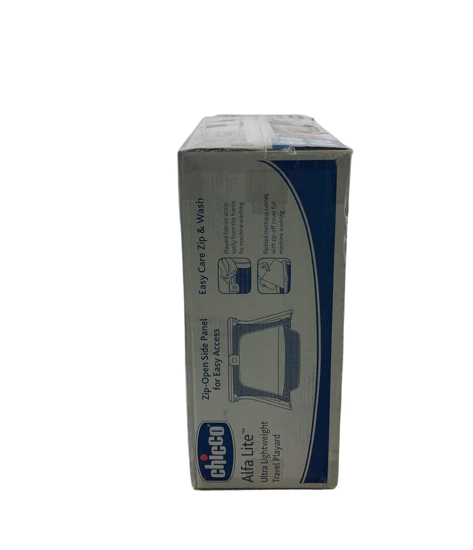 Chicco Alfa Lite Lightweight Travel Playard, Dove - Image 4
