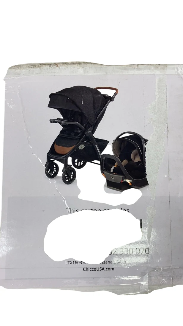 Chicco Bravo Primo Trio Travel System, 2024, Springhill - Image 3