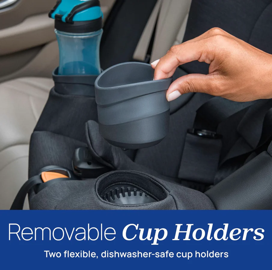 Chicco Fit360 Cleartex Rotating Convertible Car Seat, 2025, Base Model, Titanium - Image 6