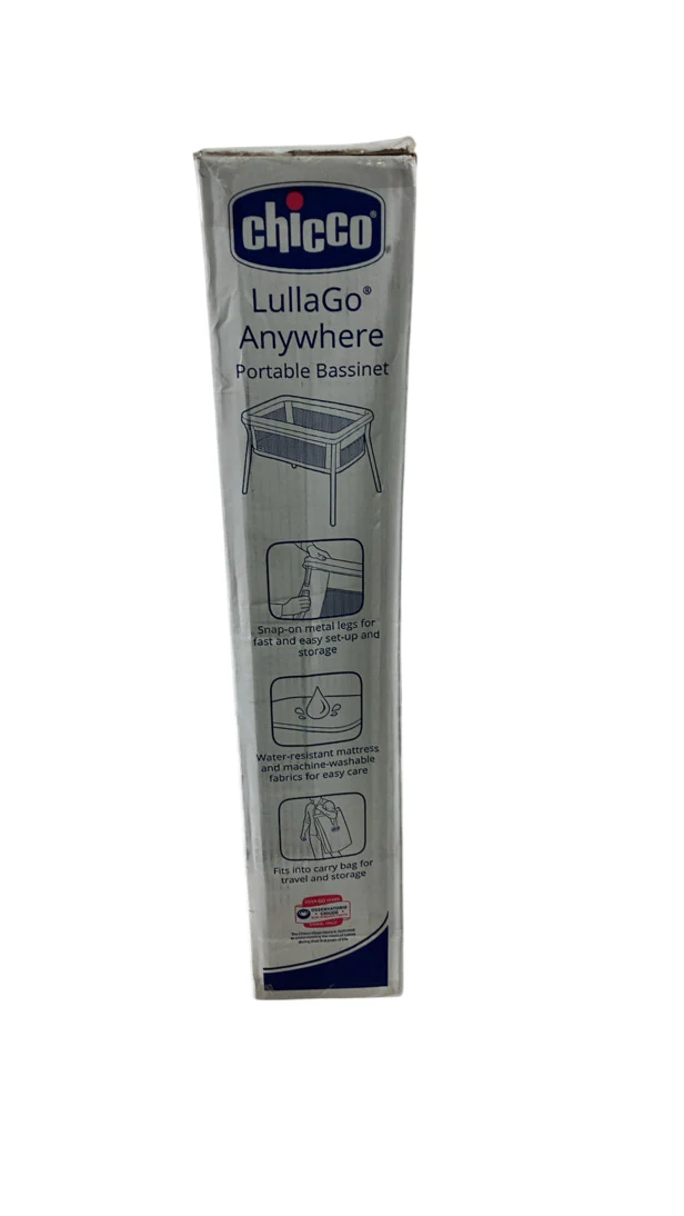 Chicco Lullago Anywhere Portable Bassinet, Sandstone - Image 4