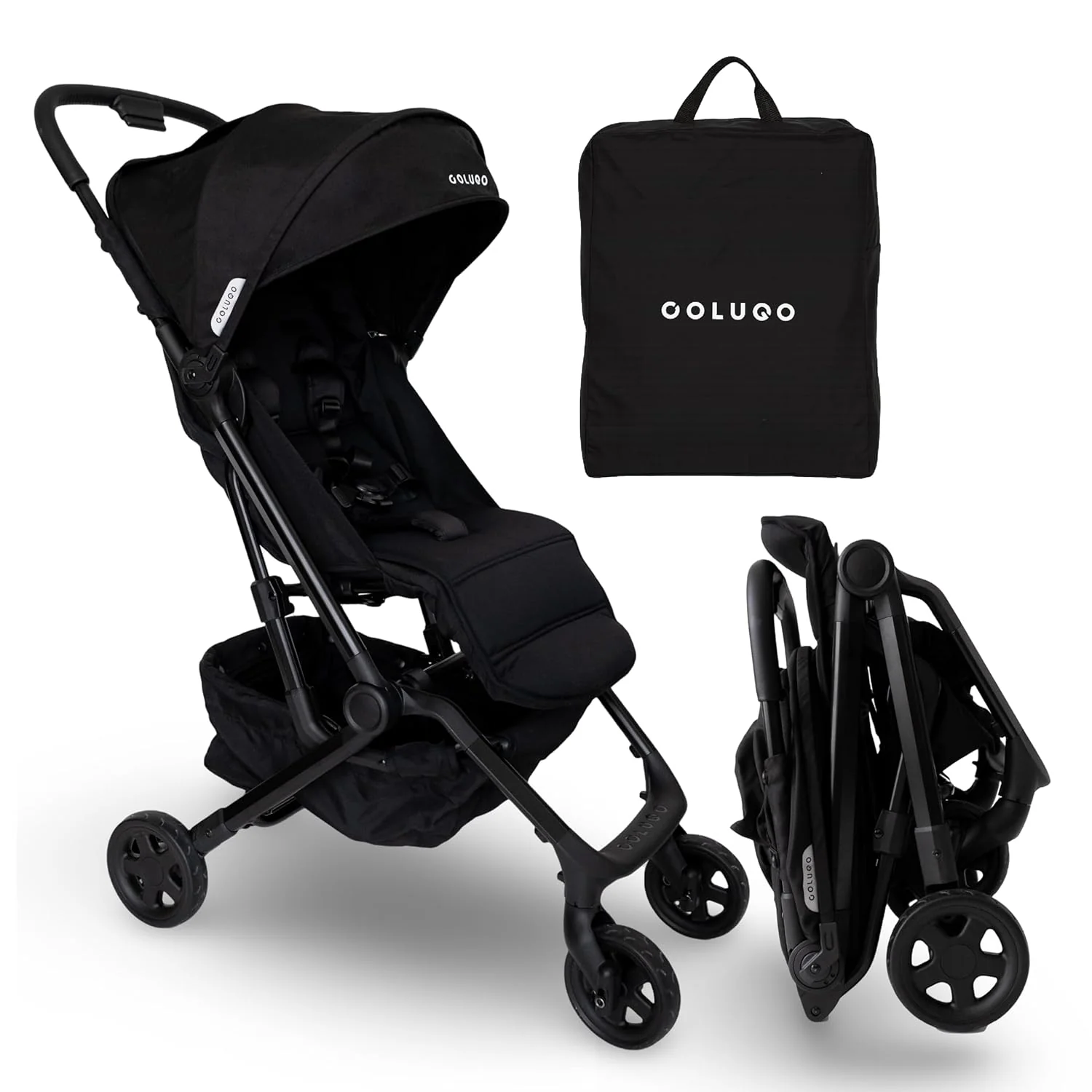 Colugo Compact Stroller+, 2025, Black/Black - Image 4
