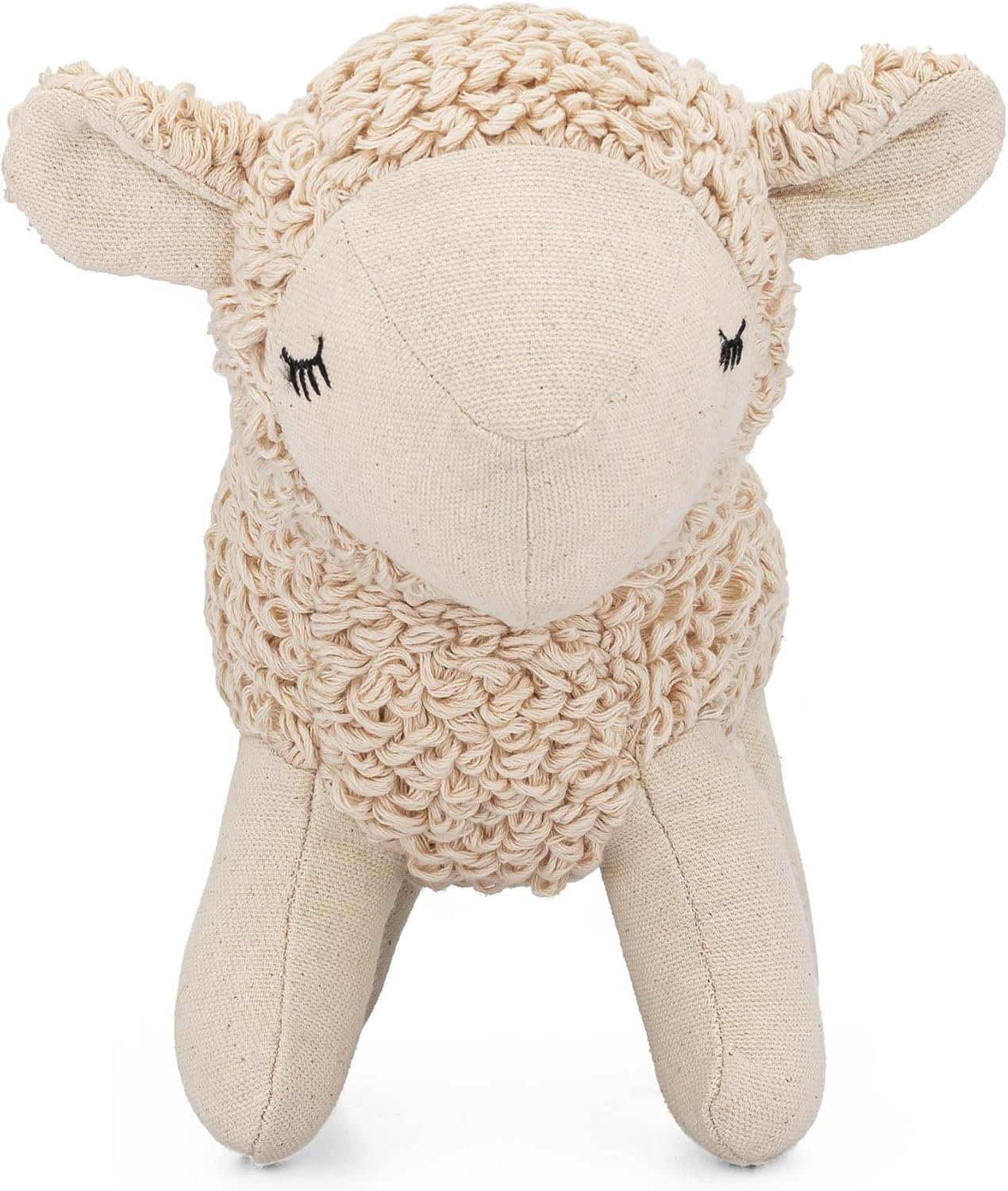 Crane Baby Animal Plush Toy, Farmhouse Lamb - Image 2