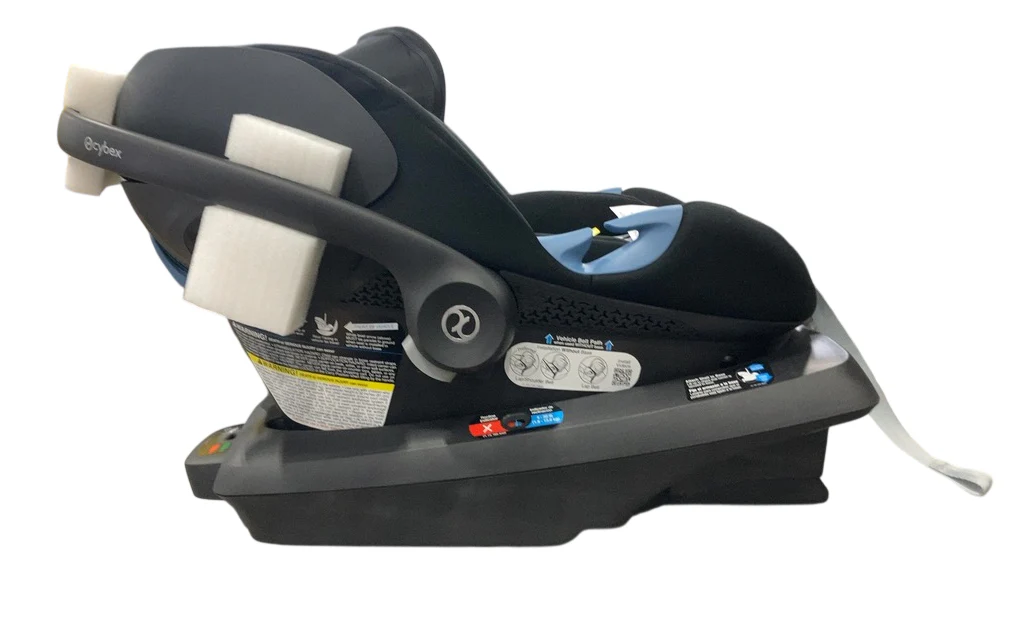 Cybex Aton G2 Infant Car Seat with Load Leg Base, Moon Black, 2025 - Image 3