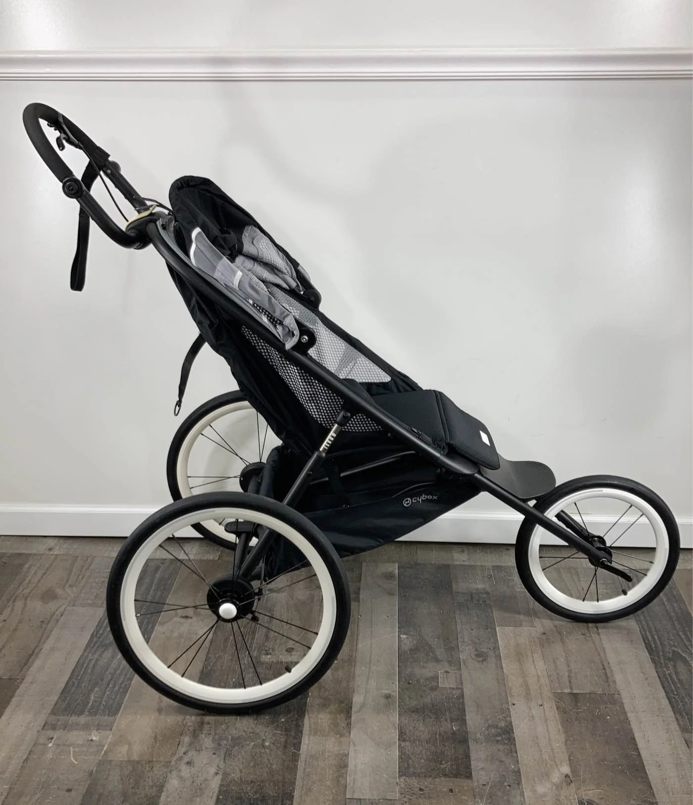 Cybex AVI Jogging Stroller, 2021, All Black - Image 3