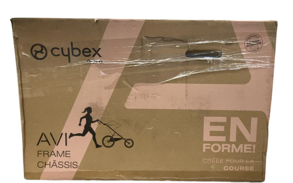 Cybex Avi Stroller Frame, 2021, Black with Pink Details - Image 2