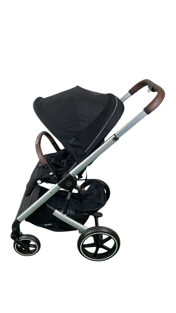 Cybex Balios S Lux Stroller, 2024, Moon Black, Silver - Image 3