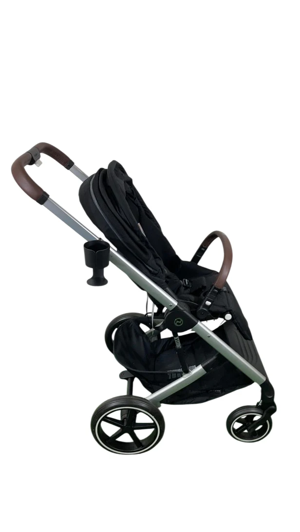 Cybex Balios S Lux Stroller, 2024, Moon Black, Silver - Image 3