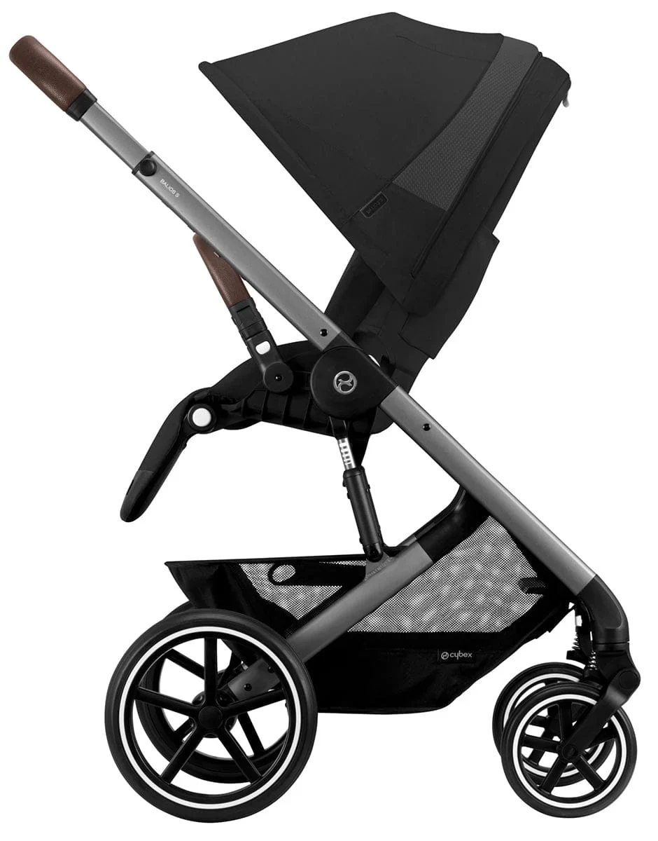 Cybex Balios S Lux Stroller, Silver, Moon Black, 2024 - Image 3