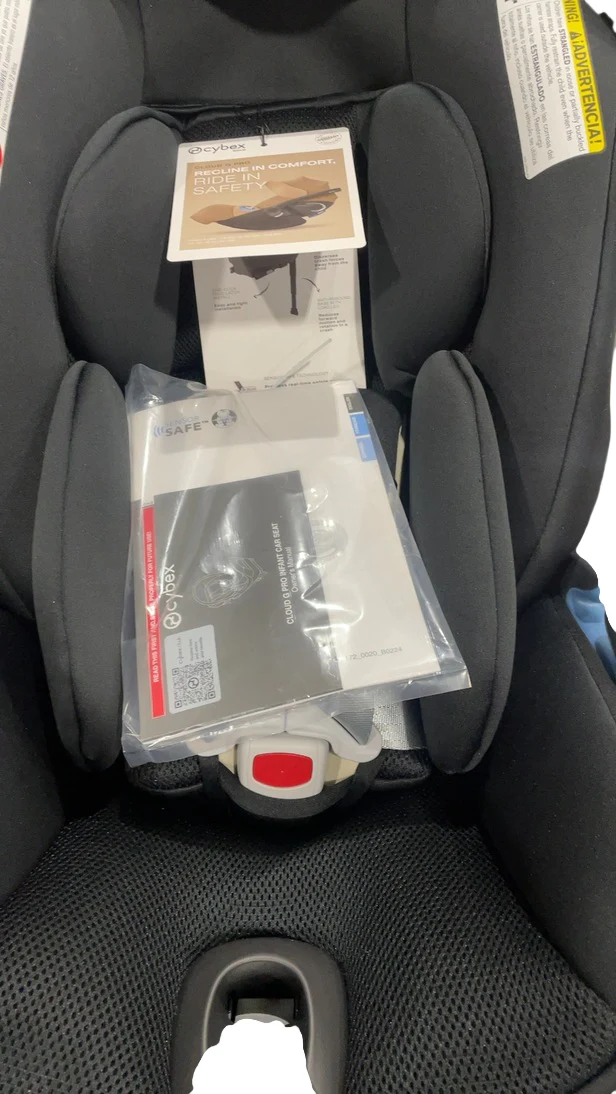 Cybex Cloud G Pro Comfort Extend Infant Car Seat, Moon Black, 2025 - Image 5