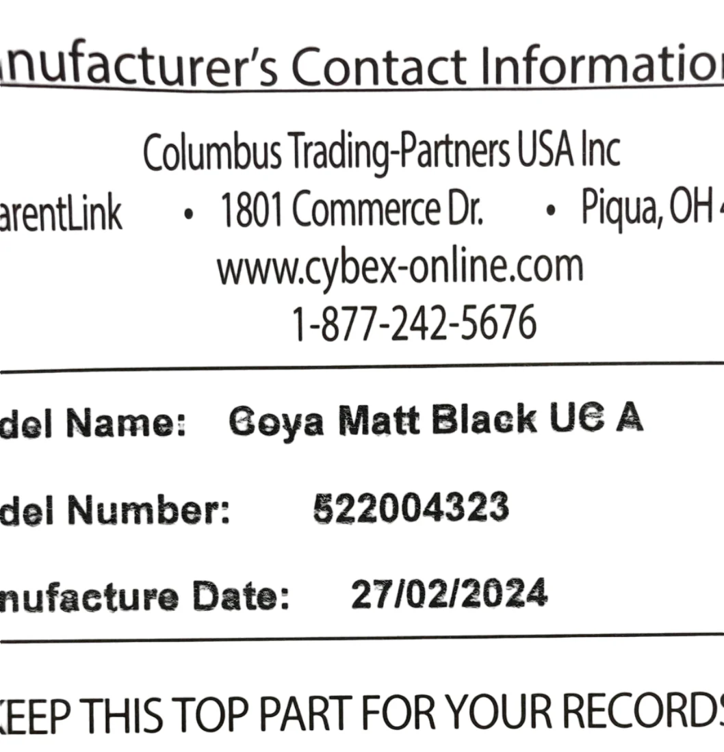 Cybex Coya Stroller, 2024, Matte Black, Sepia Black - Image 10