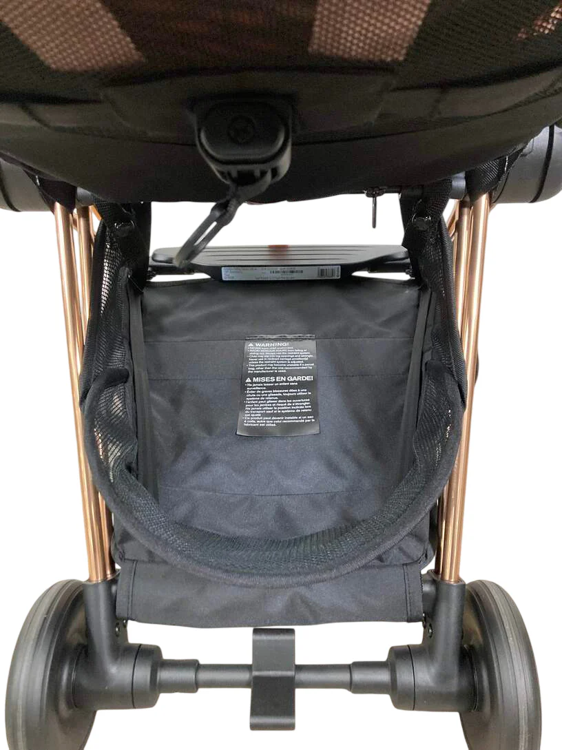 Cybex Coya Stroller, 2023, Peach Pink, Rose Gold - Image 8