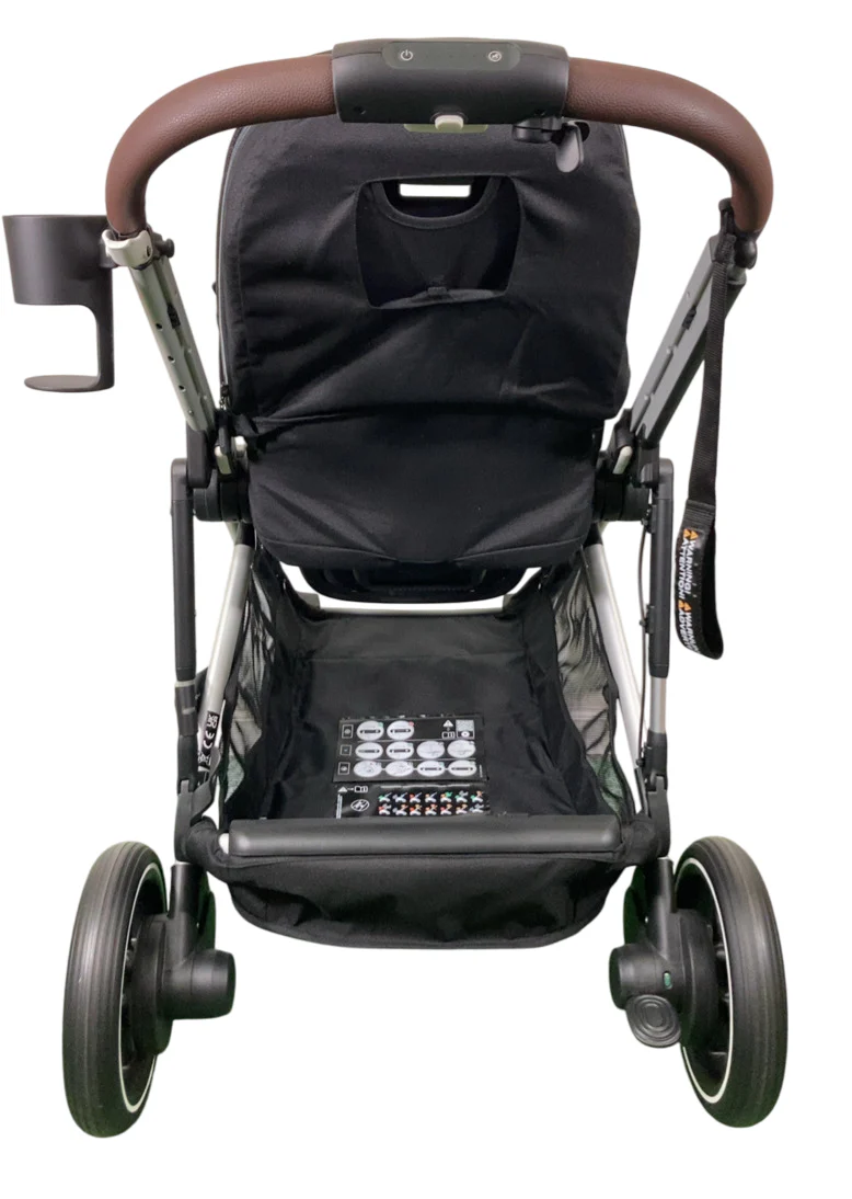 Cybex e-Gazelle S Stroller, 2024, Black, Moon Black - Image 8