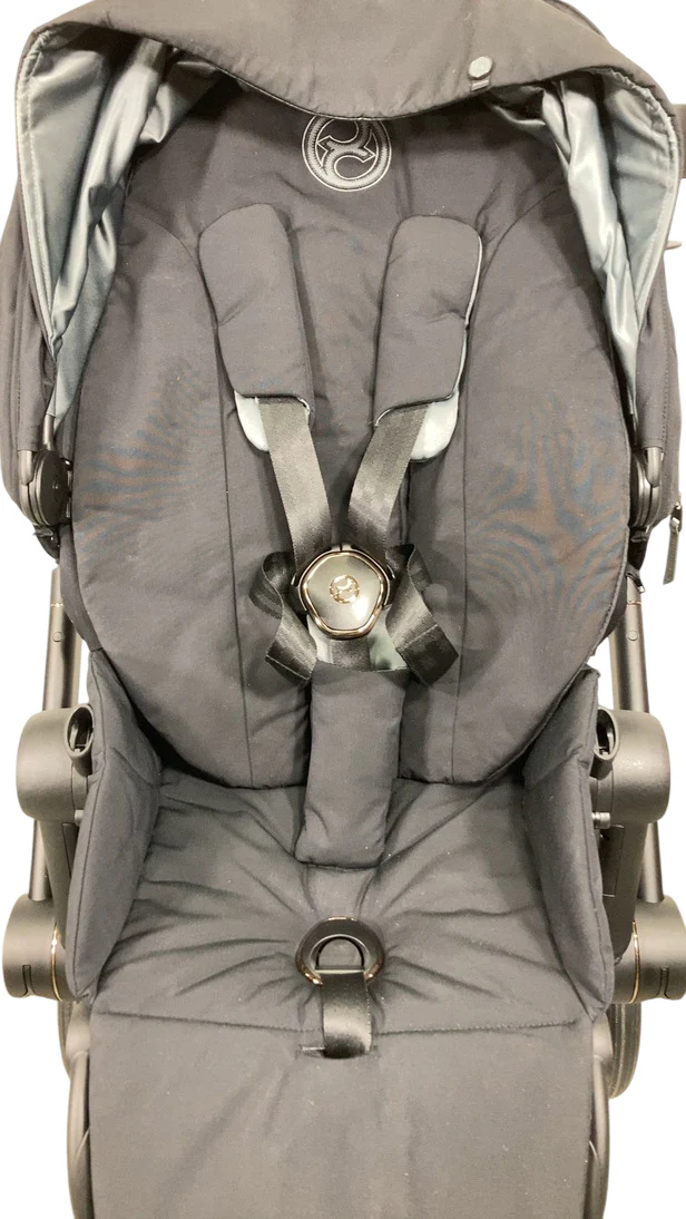 Cybex e-Priam2 Stroller, Deep Black, Rose Gold, 2024, with Battery - Image 6