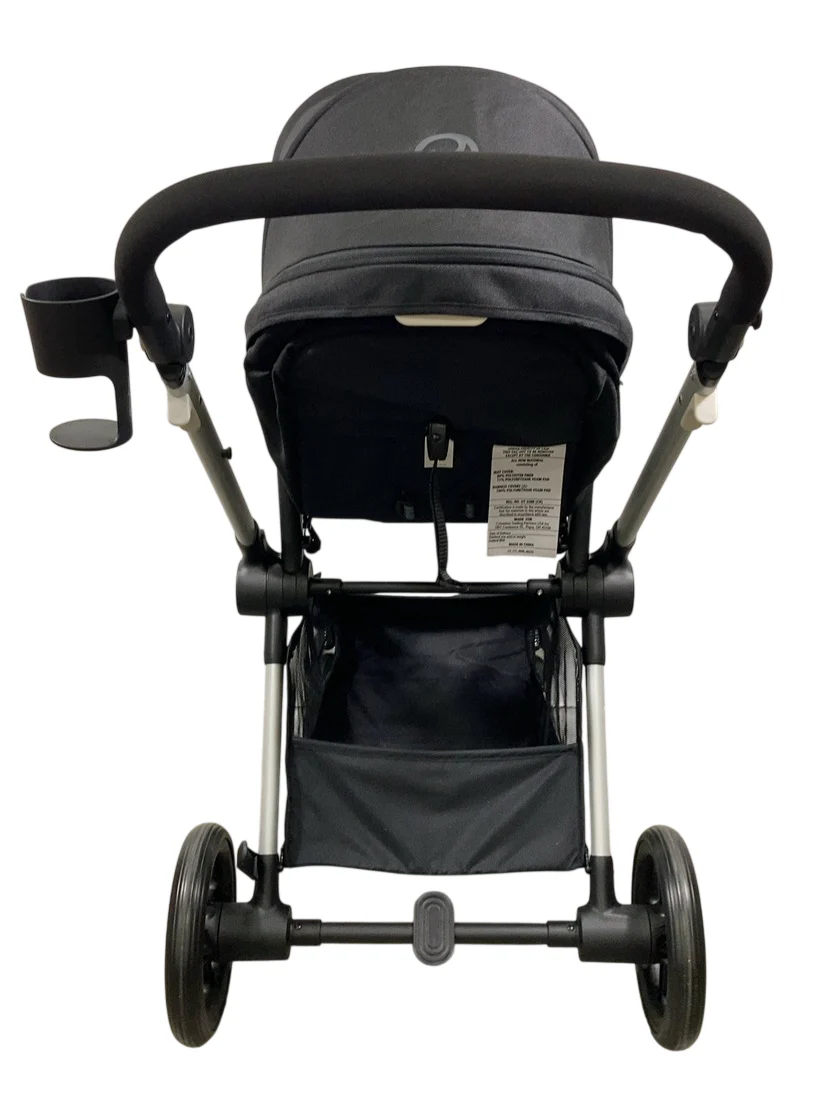 Cybex Eos Stroller, 2024, Moon Black, Silver - Image 6