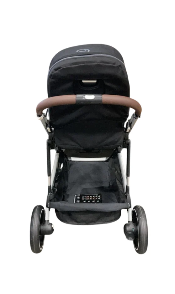 Cybex Gazelle S Modular Stroller, 2024, Moon Black, Silver Frame - Image 3