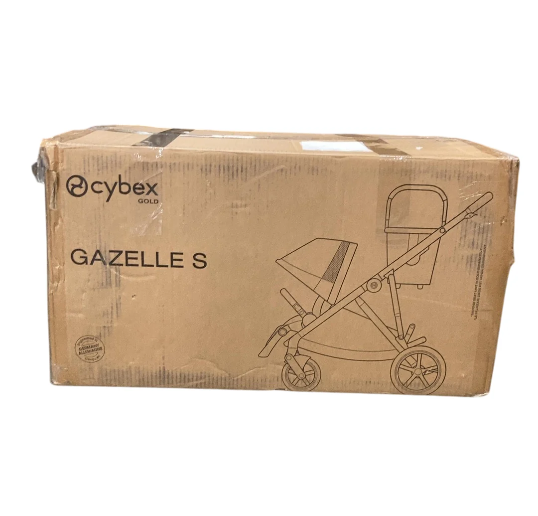 Cybex Gazelle S Modular Stroller, Moon Black, Black Frame, 2025 - Image 2