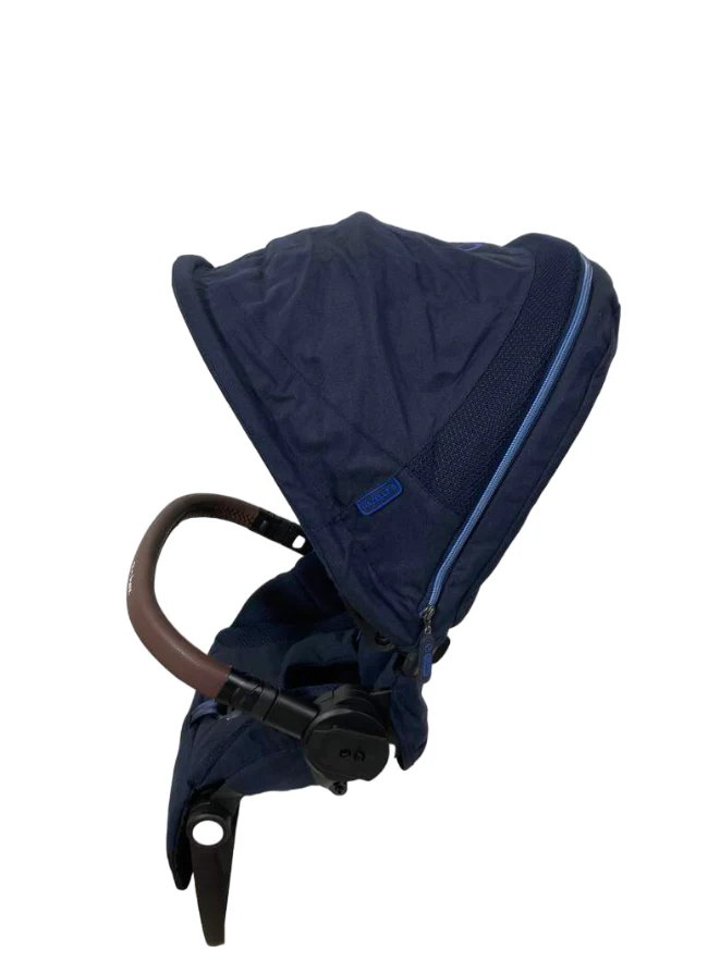 Cybex Gazelle S Seat Unit, Brown Bumper Bar, Ocean Blue - Image 2