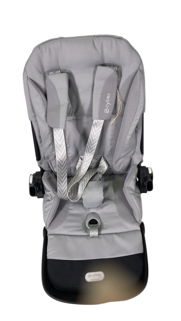 Cybex Gazelle S Seat Unit, Brown Bumper Bar, Stone Grey - Image 3