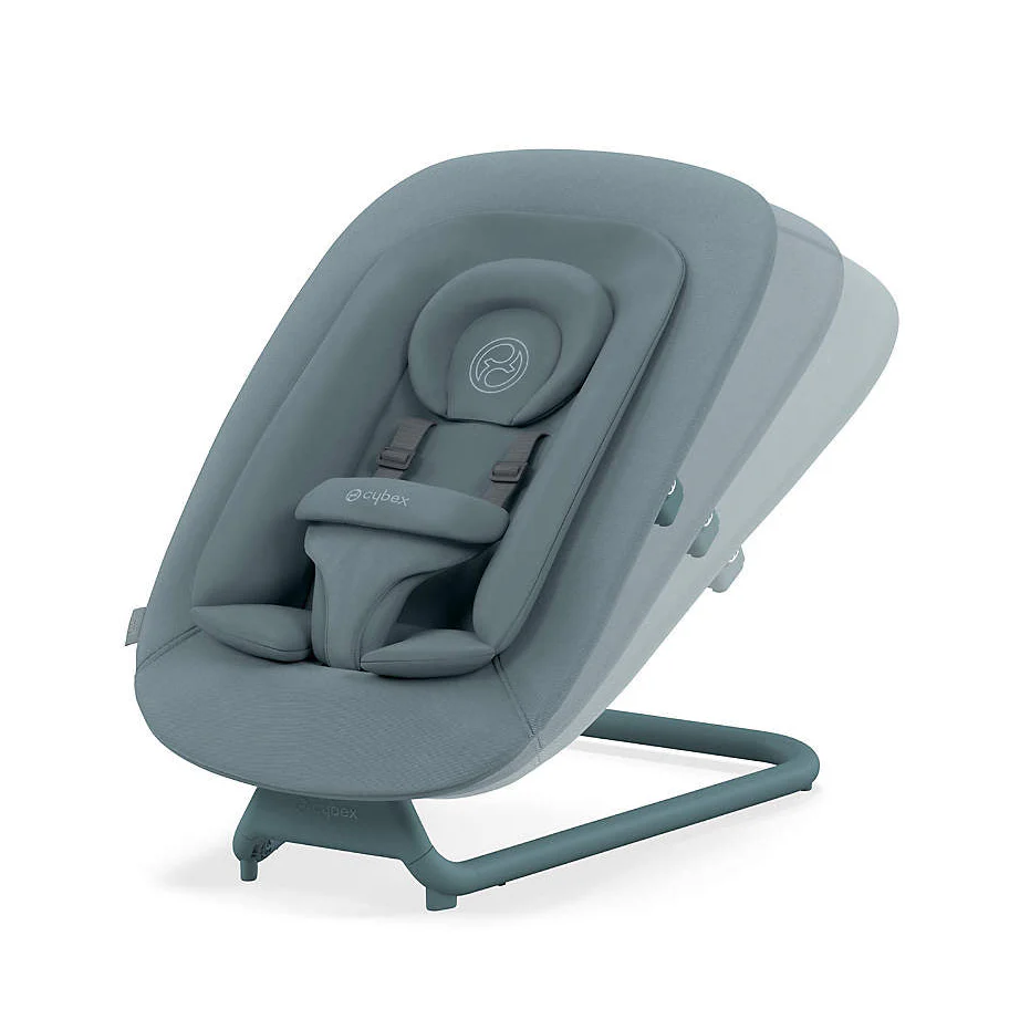 Cybex LEMO 2 Bouncer, Stone Blue - Image 3
