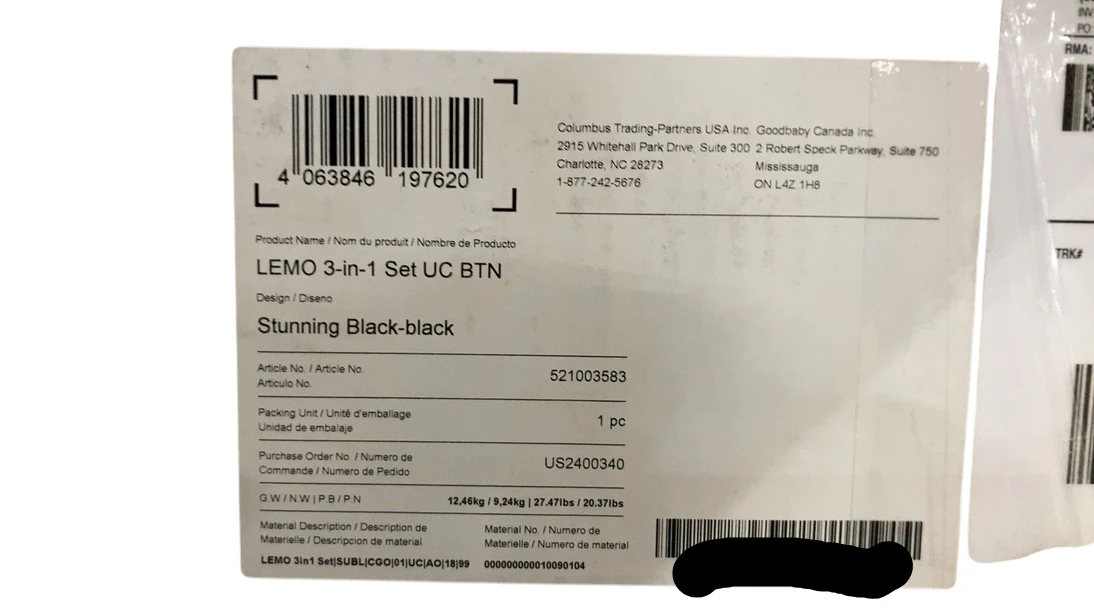 Cybex Lemo Chair 3-in-1 Set, Stunning Black - Image 5