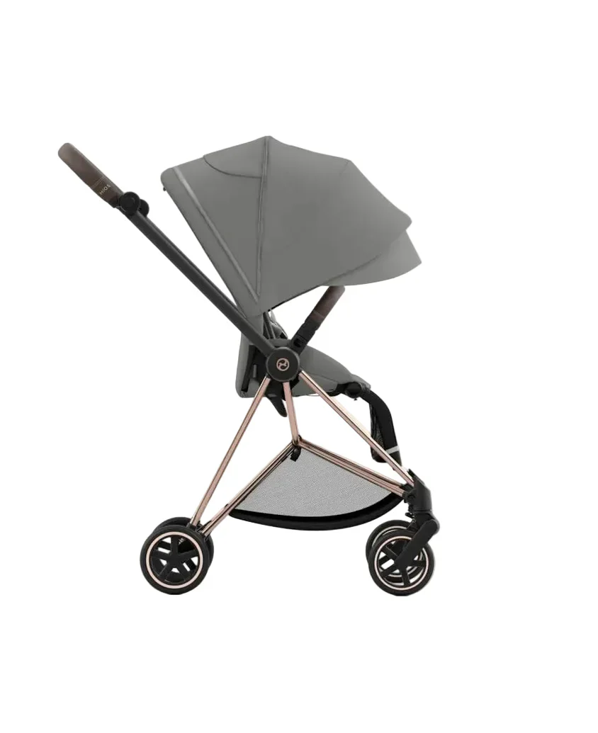 Cybex MIOS Stroller, 2024, Mirage Grey, Rose Gold - Image 2
