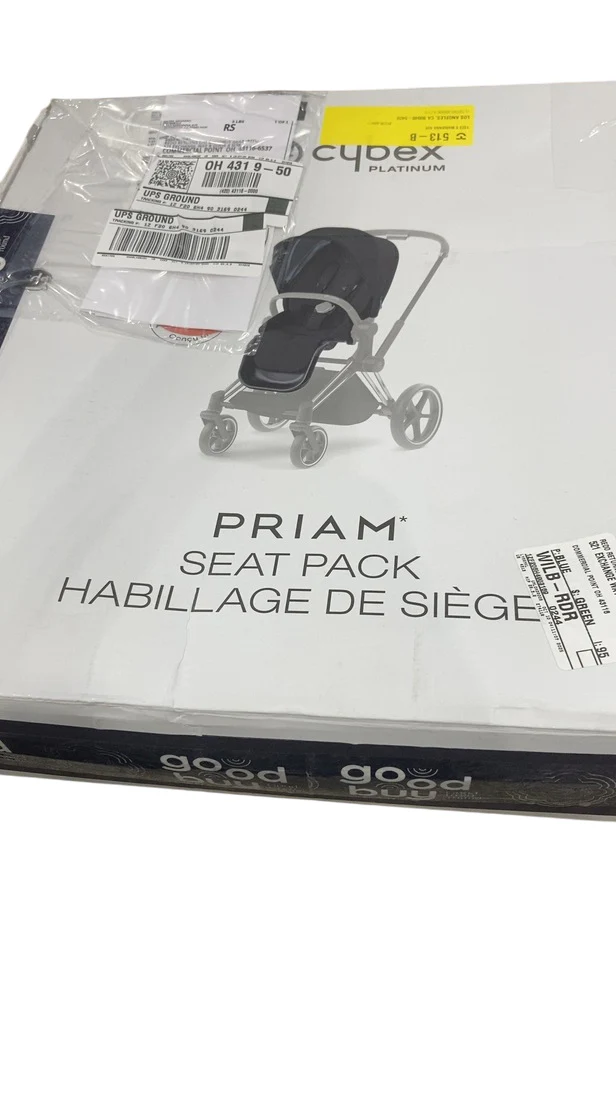 Cybex PRIAM Seat Pack, 2022+, Pearl Grey - Image 2