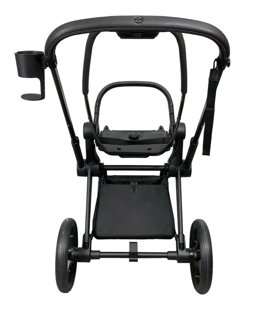 Cybex PRIAM Stroller Frame And Seat, 2022, Matte Black - Image 7