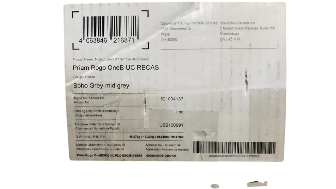 Cybex Priam4 Stroller, 2022, Rose Gold, Soho Grey - Image 3