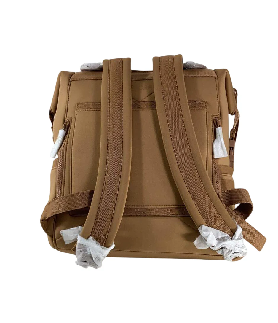Dagne Dover Indi Diaper Backpack Medium, Camel - Image 3