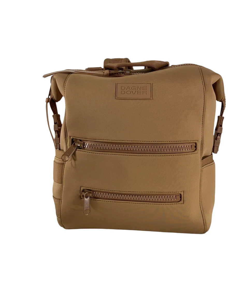 Dagne Dover Indi Diaper Backpack Medium, Camel - Image 3
