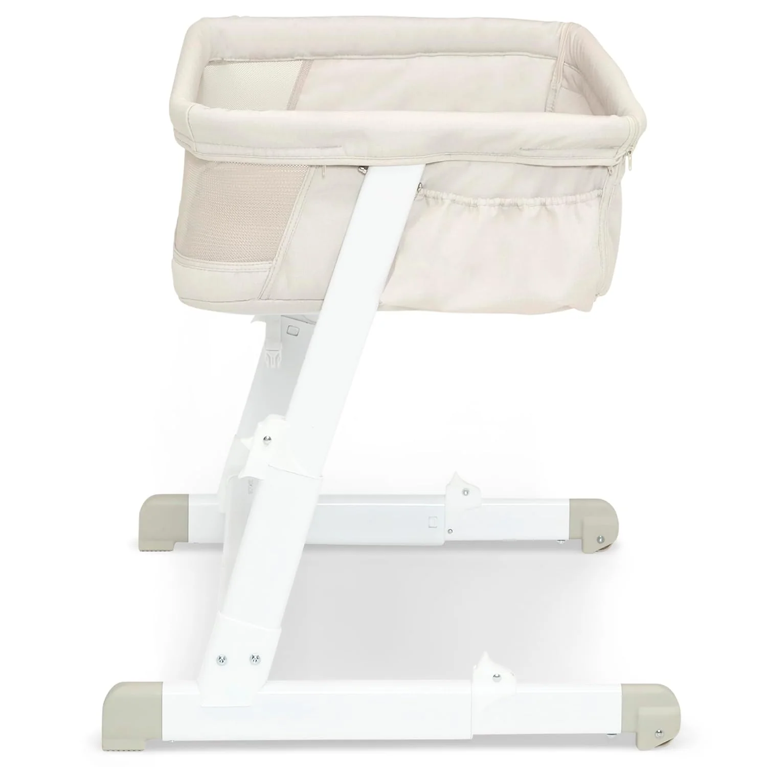 Delta Children babyGap Whisper Bedside Bassinet, Oatmeal - Image 4