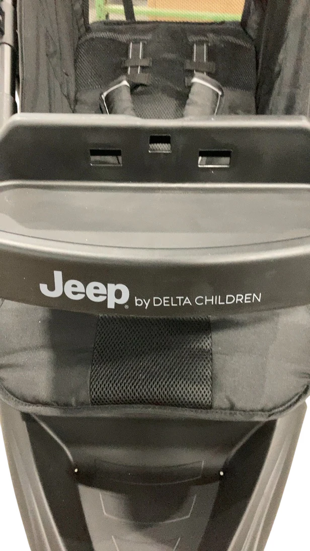Delta Children Jeep TurboGlyde Jogging Stroller, Black, 2025 - Image 7