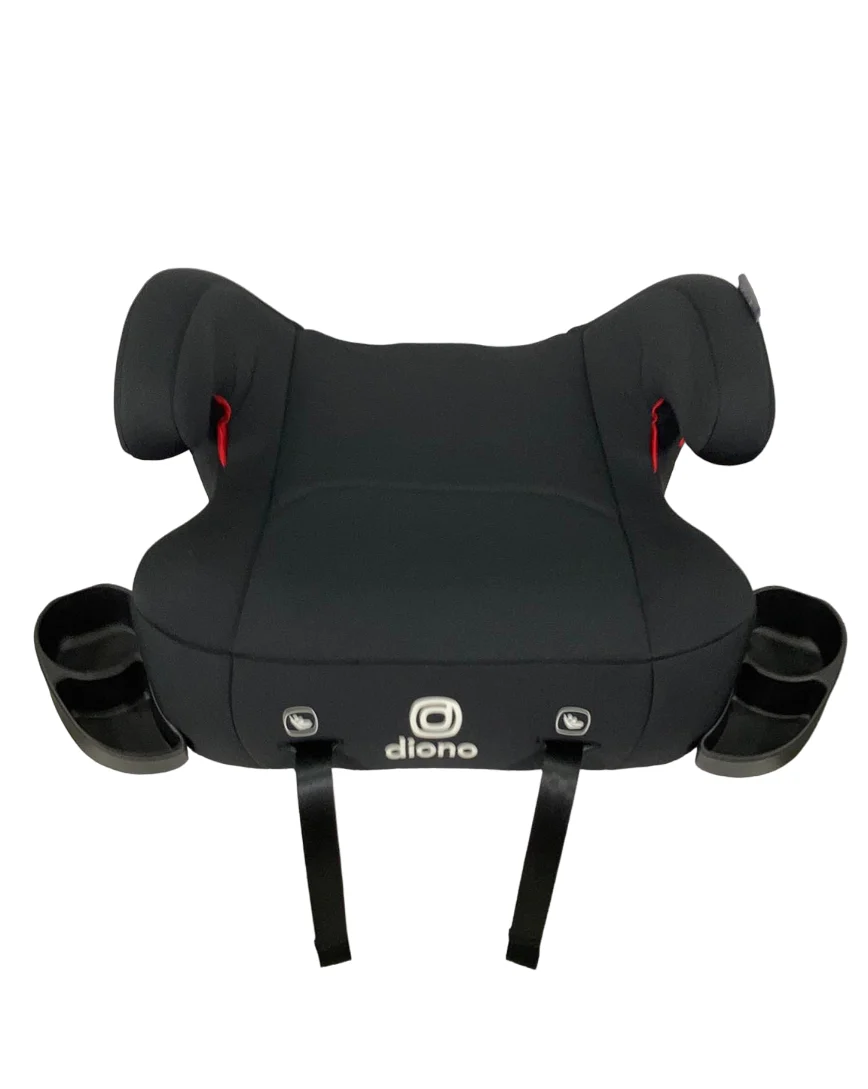 Diono Solana 2 Backless Booster Seat, Black, 2023, No LATCH - Image 4