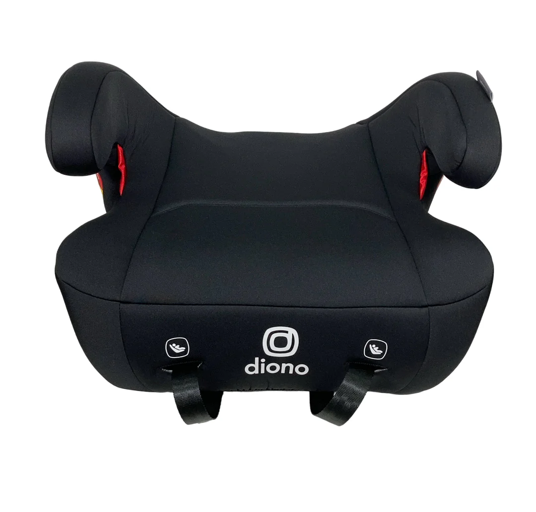 Diono Solana 2 Backless Booster Seat, Black, With LATCH, 2024 - Image 2