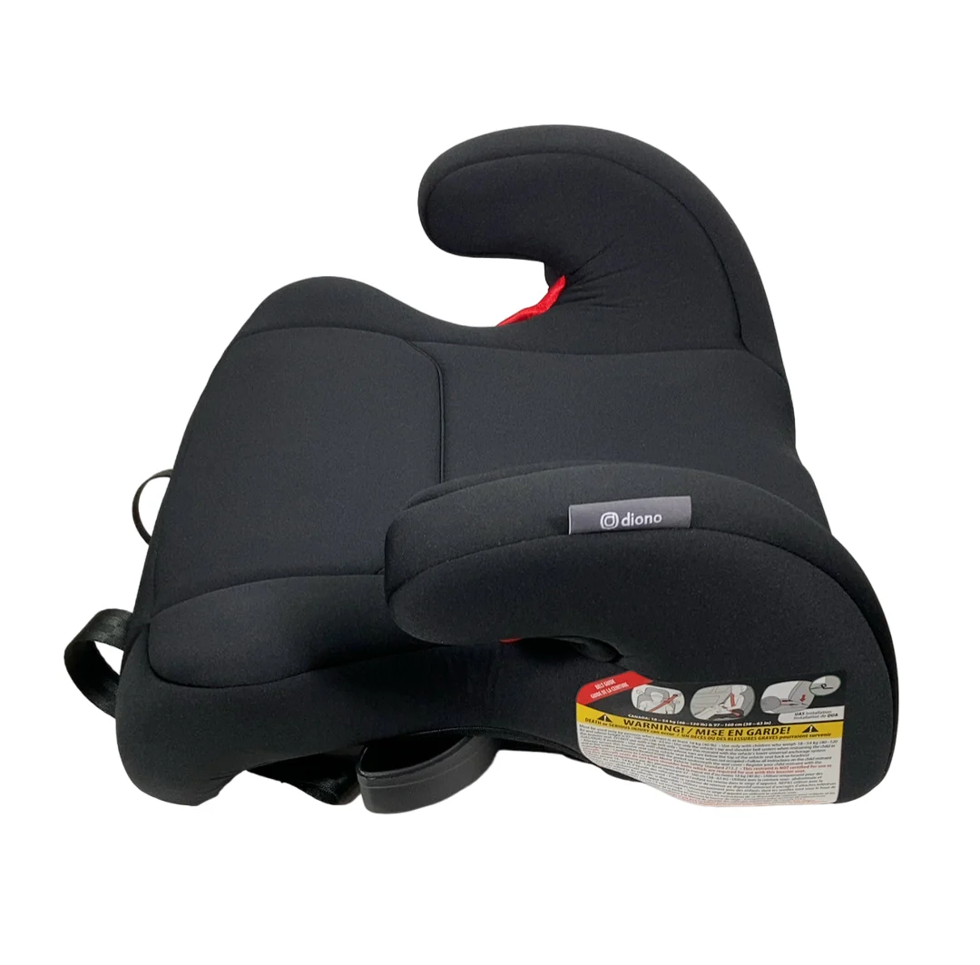 Diono Solana 2 Backless Booster Seat, Black, With LATCH, 2024 - Image 3