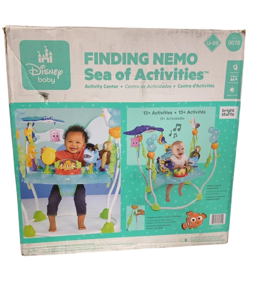 Disney Baby Activity Jumper, Finding Nemo Sea of Activities - Image 2
